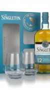 Singleton of Dufftown 12 Year Old Gift Pack with 2x Glasses 
