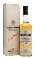 Knockando 1972 / Bottled 1984 Speyside Single Malt Scotch Whisky