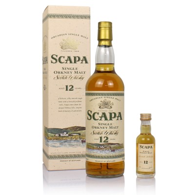 Scapa 12 Year Old with 5cl Miniature