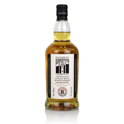 Kilkerran 8 Year Old Bourbon Cask Matured, Cask Strength 57.7%