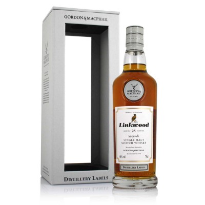 Linkwood 25 Year Old, G&M Distillery Labels