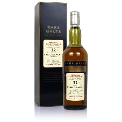 Craigellachie 1973 22 Year Old Rare Malts Selection 60.2%