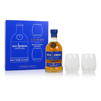 Kilchoman Machir Bay Gift Set With Two Glasses