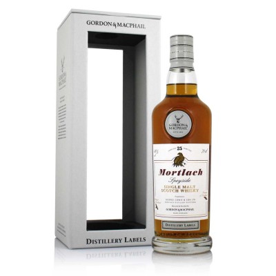 Mortlach 25 Year Old, G&M Distillery Labels, 46%