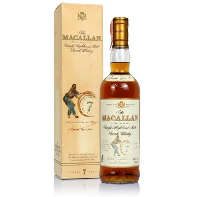 Macallan 7 Year Old Armondo Giovinetti Special Selection
