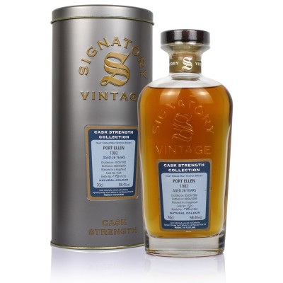 Port Ellen 1982 26 Year Old, Signatory vintage Cask #1524