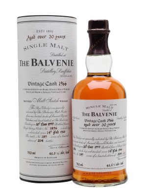 Balvenie 1966 / Over 30 Year Old / Cask #1896