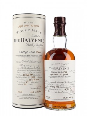 Balvenie 1966 / Over 30 Year Old / Cask #1895