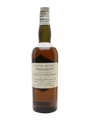 Black & White / Bottled 1939 / Late King George V