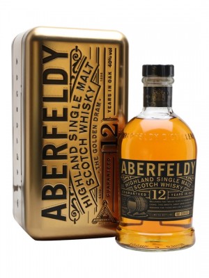 Aberfeldy 12 Year Old Golden Dram Whisky Show Package with 2 Sunday Tickets