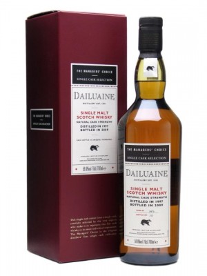 Dailuaine 1997 / Managers' Choice / Sherry Cask