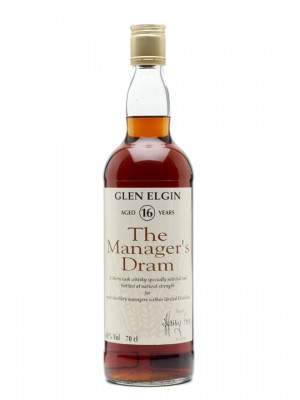 Glen Elgin 16 Year Old / Bottled 1993 / Manager's Dram / Sherry Cask