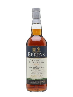 Glen Grant 1974 / Bottled 2012 / Sherry Cask #7643 / Berry Bros & Rudd
