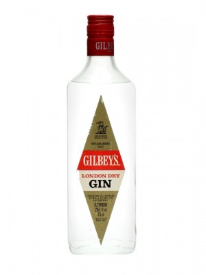 Gilbey's London Dry Gin / Bottled 1970s