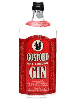 Gosford Dry London Gin / Bottled 1950s