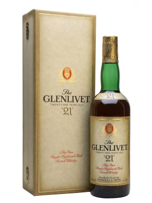 Glenlivet 21 Year Old / Bottled 1980s