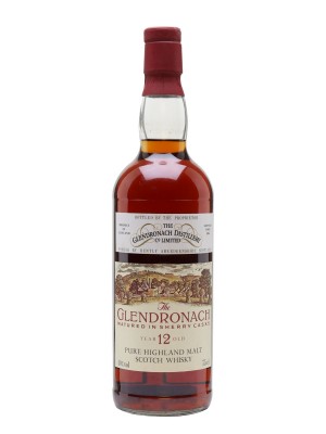 Glendronach 12 Year Old / Sherry Cask / Bottled 1980s