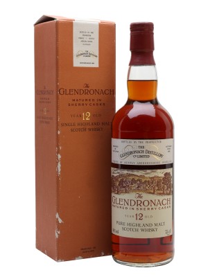 Glendronach 12 Year Old / Sherry Cask / Bottled 1980s