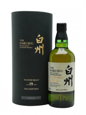 Hakushu 18 Year Old Peated / Tsukuriwake 2024 Japanese Whisky