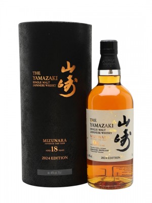 Yamazaki 18 Year Old Mizunara / Tsukuriwake 2024 Japanese Whisky