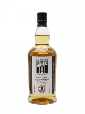 Kilkerran 8 Year Old Cask Strength Bourbon Cask