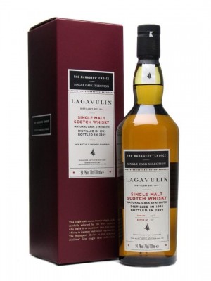 Lagavulin 1993 / 15 Year Old / Managers Choice / Sherry Cask