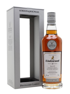 Linkwood 25 Year Old / Gordon & MacPhail Distillery Labels