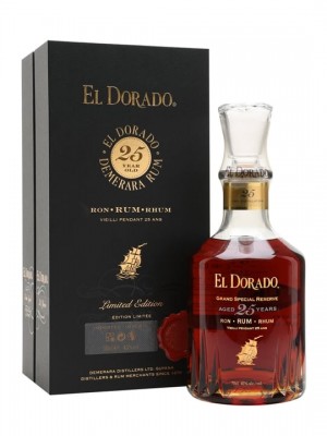 El Dorado 1998 Rum / 25 Year Old Single Traditional Blended Rum