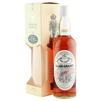Glen Grant 1956, Gordon & MacPhail 1996 Bottling with Box