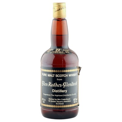 Glenrothes 1957 22 Year Old, Cadenhead's 1979 Dumpy Bottling