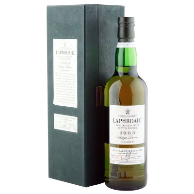 Laphroaig 1960 40 Year Old Vintage Reserve with Presentation Case