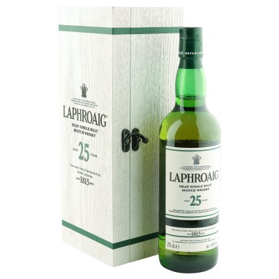 Laphroaig 25 Year Old, 2016 Bottling with Presentation Case