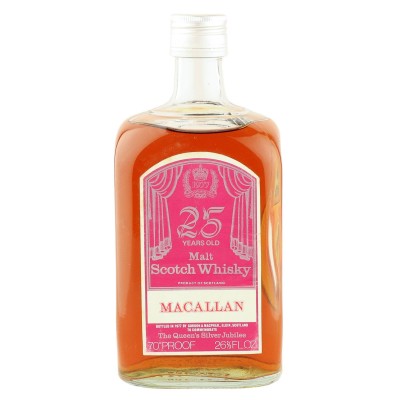 Macallan 1952 25 Year Old, Queen's Silver Jubilee 1977 Bottling