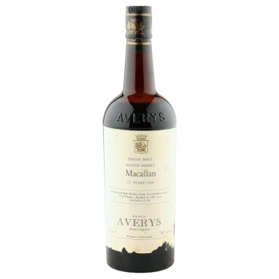 Macallan 1967 11 Year Old, Averys of Bristol 1978 Bottling