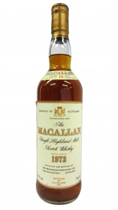 Macallan 1991 Release Sherry Oak Scotc 1973 18 Year Old