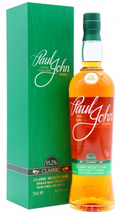 Paul John Classic Select Cask Indian Single Malt