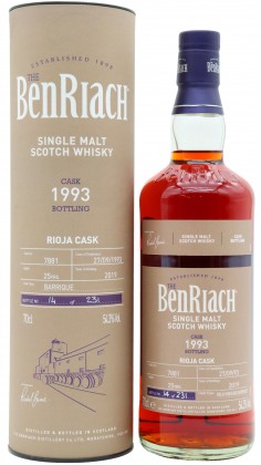 Benriach Single Cask #7881 1993 25 Year Old
