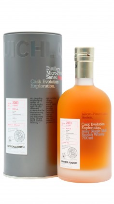 Bruichladdich Micro Provenance Single Brandy Cask #10/179-1 2003 14 Year Old