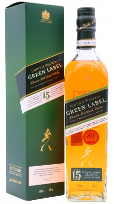 Johnnie Walker Green Label Blended Scotch 15 year old