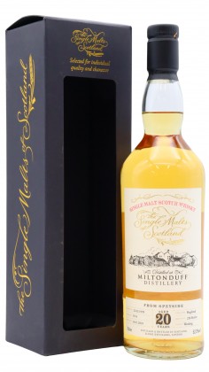 Miltonduff The Single Malts Of Scotland Single Cask #5014 1999 20 year old