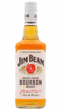 Jim Beam White Label Kentucky Straight Bourbon 4 year old