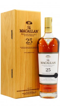 Macallan 2020 Release Sherry Oak Scotc 25 Year Old
