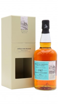 Bunnahabhain Wemyss Malts - Heather & Leather Single Cask 1987 31 Year Old