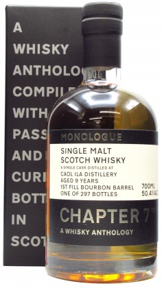 Caol Ila Chapter 7 Single Cask #157 2011 9 year old
