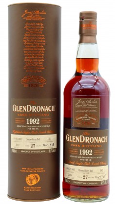 Glendronach Single Cask #182 1992 27 Year Old