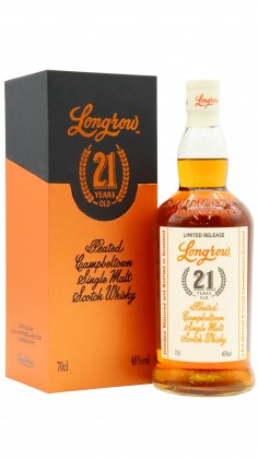 Longrow 2020 Release Campbeltown Single Malt Scotch 21 year old