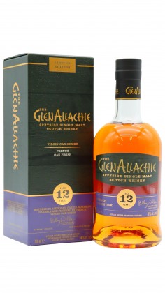 GlenAllachie Virgin Oak Series - French Oak Wood Finish Single 12 Year Old
