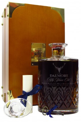 Dalmore Sherry Cask Crystal Decanter 1928 50 year old