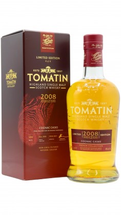 Tomatin French Collection - Cognac Cask 2008 12 year old