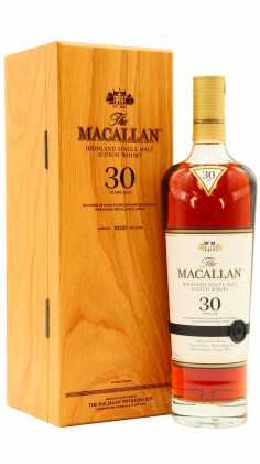 Macallan 2021 Release Sherry Oak Scotc 30 Year Old